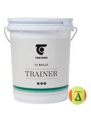 Tretorn Academy Orange Balls 72 Ball Bucket