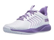 K-Swiss Ultrashot Light AC White/Purple Women's Shoe
