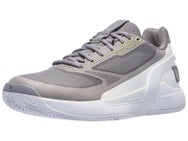 Chaussures Homme Wilson Rush Pro 5 Titanium / White - TERRE BATTUE