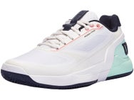 Wilson Rush Pro 5 Clay White/Bay/Coral Men's Shoe