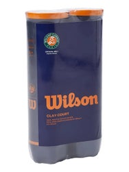 Wilson Roland Garros Official Clay 4 Ball Bi-Pack Can