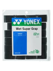 Lot de 12 Surgrips Yonex Noir