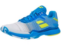 Babolat Jet Mach II AC White/Blue/Yellow Men's Shoes