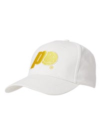 Prince x Smiley Tennis Hat White