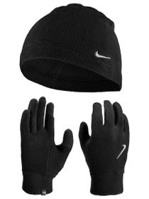 Nike Men's Fleece Hat and Glove Set 