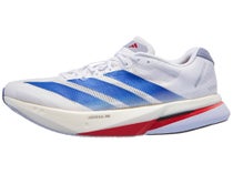 adidas adizero Boston 13 Men's Shoes White/Blue/Silver