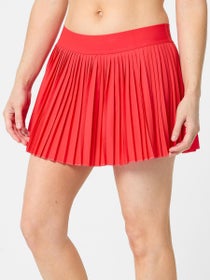 Falda plisada mujer adidas Club - Rojo 