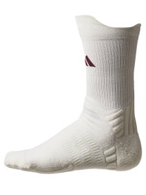 adidas Tennis Crew Socks Beige/Maroon