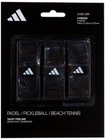 Pack 3 Overgrips Bullpadel Thin/Absorvent Naranjas Perforados · Padel Style