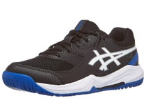 Scarpe Asics Gel Dedicate 8 GS  Nero/Blu Tuna Junior - TUTTE LE SUPERFICI 