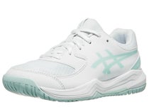 Asics Gel Dedicate 8 GS  White/Pale Blue Junior Shoes