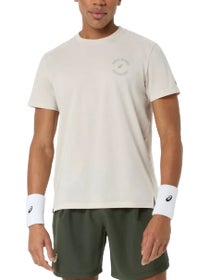 Asics Men's Game Seasonal Graphic T-Shirt Soft Oat