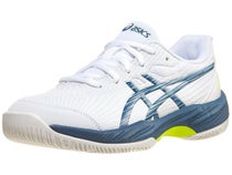 Asics Gel Game 9 GS White/Mako Blue Junior Shoes
