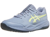 Asics Gel Resolution X GS Grey Blue/Pistach Junior Shoe
