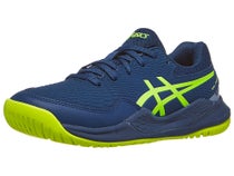 Asics Gel Resolution 9 GS Mako Blue/Yellow Junior Shoes
