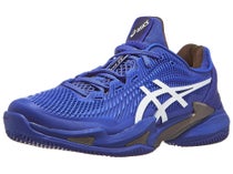 Chaussures Homme Asics Court FF3 Dark Cobalt/White TERRE BATTUE