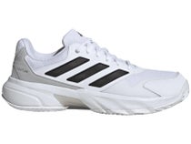 Scarpe adidas Courtjam Control 3 Bianco/Nero Uomo - TERRA BATTUTA