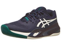 Chaussures Homme Asics Gel Resolution X Midnight/Cream - TERRE BATTUE
