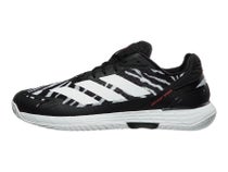 adidas Defiant Speed 2 ALLCOURT Herrenschuh Schwarz/Weiß/Turbo 