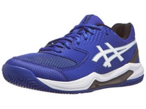 Asics Gel Dedicate 8 SANDPLATZ Herrenschuh Kobalt/Wei&#xDF;