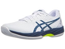 Asics Gel Game 9 SANDPLATZ Herrenschuh Wei&#xDF;/Mako