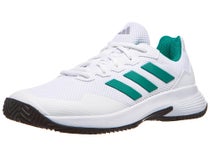 Chaussures Homme adidas GameCourt 2 White/Teal TOUTES SURFACES