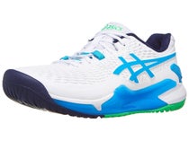 Asics Gel Resolution 9 ALLCOURT Herrenschuh Wei&#xDF;/Aqua