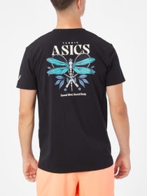 Asics Herren Game Seasonal Graphic T-Shirt Schwarz