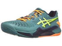 Asics Gel Resolution 9 Padel Celadon/Yellow Men's Shoes