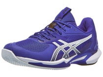Chaussures Homme Asics Solution Speed FF 3 Dark Cobalt/Wh - TERRE BATTUE