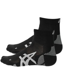ASICS 2PPK Cushion Run Quarter Socken