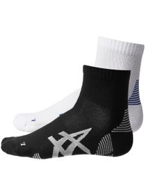 ASICS 2PPK Cushion Run Quarter Socken