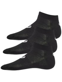 3 Paires de Chaussettes Invisibles 
Asics Tennis - Noir