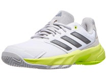 adidas Courtjam Control 3 Clay White/Lemon Women Shoes