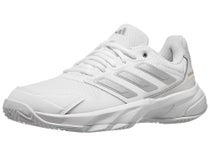 adidas Courtjam Control 3 Clay White/Silver Women Shoes
