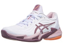 Asics Court FF 3 Clay White/Watershed Rose Womens Shoes