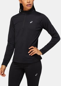 ASICS Damen Core Langarmtop Zip Winter Top