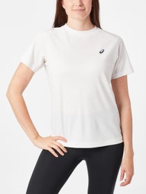 T-Shirt Femme Asics Court Blanc
