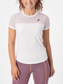 T-shirt Femme Asics Core Court White/Purple