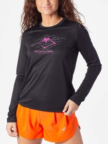 ASICS Damen FujiTrail Logo Langarmtop