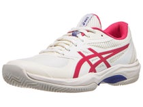 Chaussures Femme Asics Gel Game FF Cream/Bright Rose TERRE BATTUE