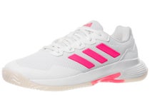 Chaussures Femme adidas GameCourt 2 Off White/Pink TOUTES SURFACES