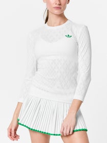 adidas Damen London x Originals Pro 3/4-Langarmtop