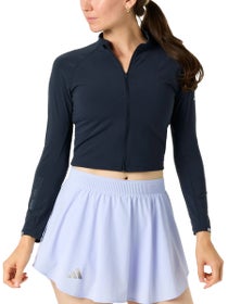 adidas Damen London Pro Zip Langarmtop