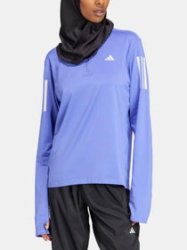 Camiseta manga larga mujer adidas 1/4 Zip