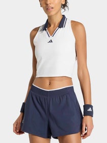 adidas Damen Paris Pro Crop Polo Tank