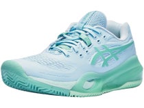 Asics Gel Resolution X Clay Lt Bl/Oasis Gn Women's Shoe