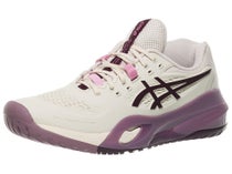 Asics Gel Resolution X AC Oat/Aubergine Women's Shoes