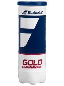 Tubo de 3 pelotas Babolat Gold Championship 