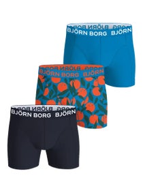 Bjorn Borg Men's Fall Cotton Stretch 3-Pack Boxer